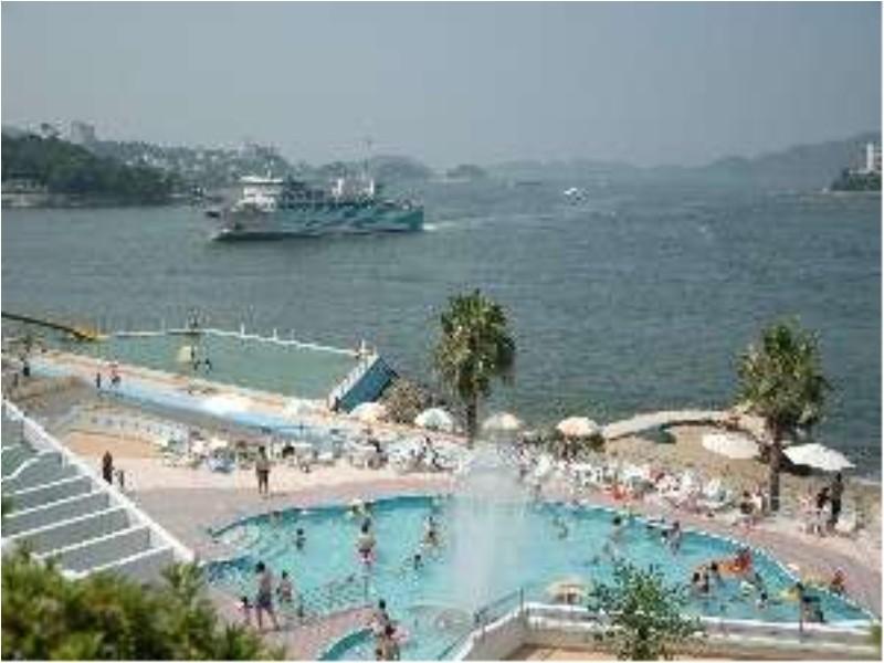 Toba Seaside Hotel Exterior foto